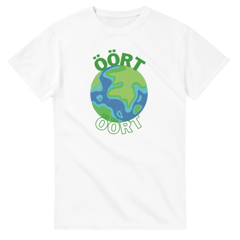 Rolig t-shirt med det svenska uttalet av Earth - T-shirt för earth day