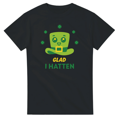 T-shirt med glad i hatten och st patricks day motiv