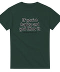 T-Shirt - If you're happy - Shirty