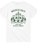 T-shirt med små grodorna som dansar runt stången på midsommar