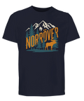 T-shirt med norrländskt outdoormotiv