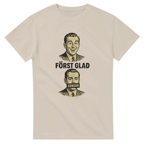T-shirt Original - Först Glad - Shirty