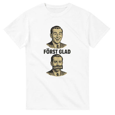 T-shirt Original - Först Glad - Shirty