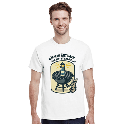 T-shirt Original - Fyr på grillen - Shirty