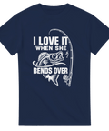 T-shirt Original – I Love It When She Bends Over - Shirty
