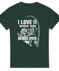 T-shirt Original – I Love It When She Bends Over - Shirty