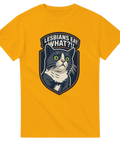 Rolig t-shirt med katt och chockhumor