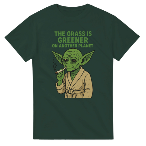 T-shirt Original - The Grass Is Greener On Another Planet - Shirty
