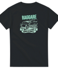 T-shirt med raggarbil och texten raggare for ever och rock n roll