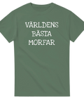 T-shirt med texten Världens bästa morfar
