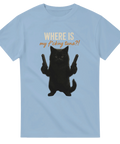 Katt-t-shirt med humor och ilska – perfekt för tonfiskälskare med temperament