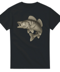 T-shirt Zander Gös Sportfiske Svart