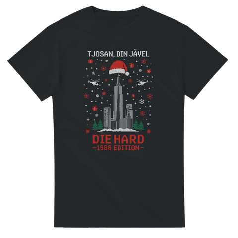 Tjosan, din jävel t-shirt – humoristiskt filmparodi-motiv