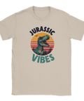 Jurassic Vibes T-shirt med T-Rex och retro solnedgång