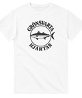 T-shirt med texten Grönsvarta Hjärtan för GAIS