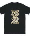 T-shirt med söt tiger och texten Jag Tiger i retrostil