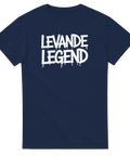 Levande Legend T-shirt med graffitiinspirerad text