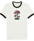 Retro T-shirt med flugsvampmotiv