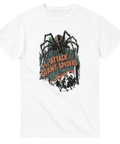 Skräck t-shirt med jättespindlar