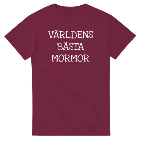 T-shirt för världens bästa mormor - Present från Shirty.se