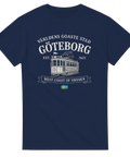 Världens goaste stad Göteborg och motiv med spårvagn