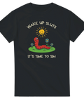 Wake Up Sluts – It’s Time to Sin t-shirt – provokativ humor