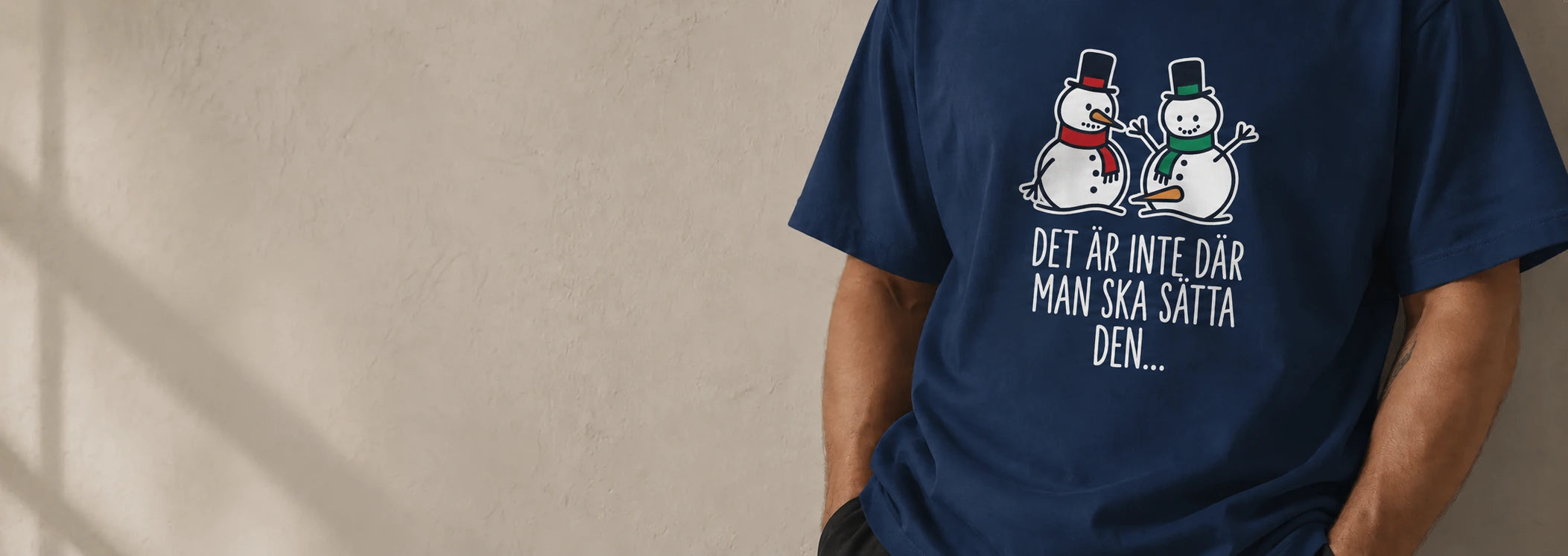 Livet är för kort för tråkiga t-shirts.